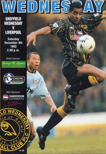 Match programme